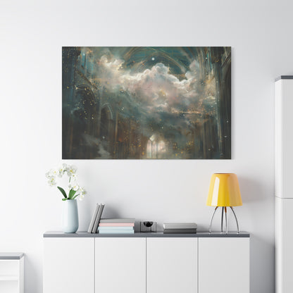 Sacred Hall Canvas Print