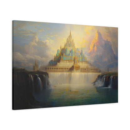 Valinor's Ascent Canvas Print