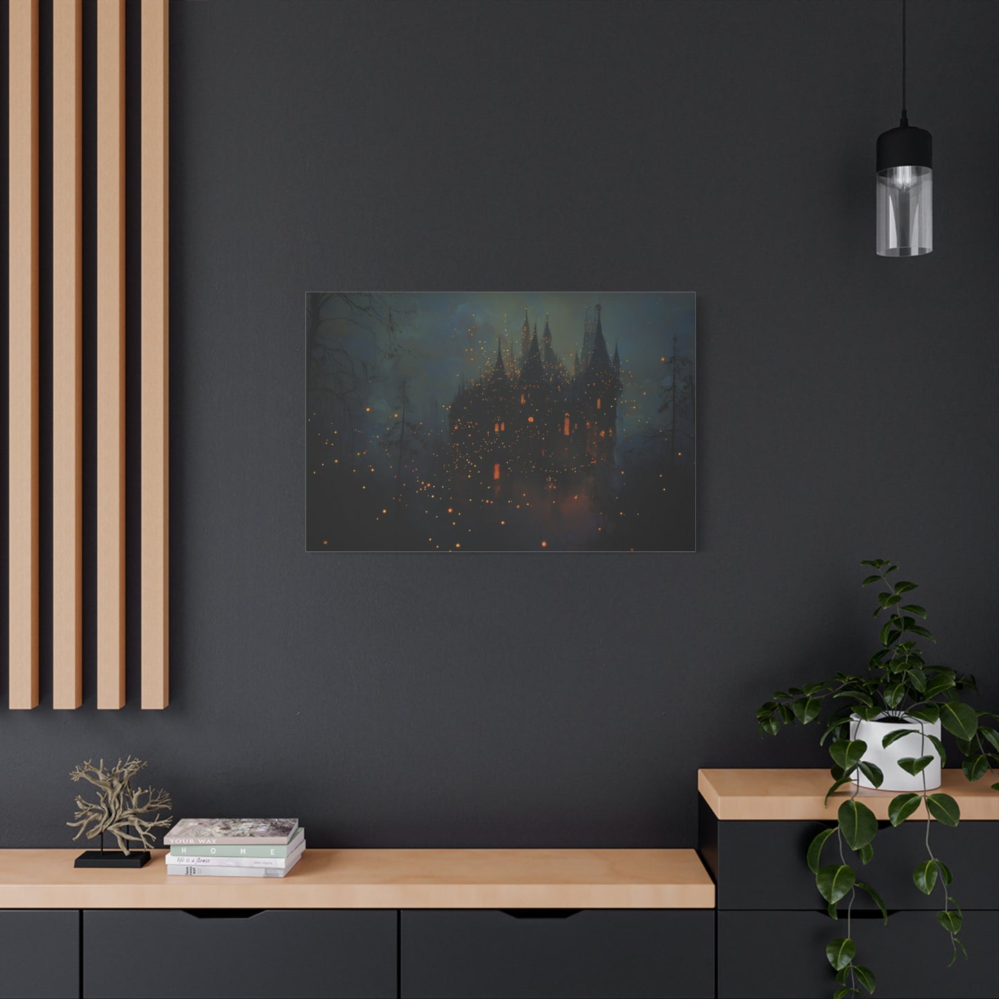 Towers of Twilight Canvas Print