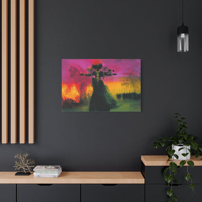 Dark Dance Canvas Print