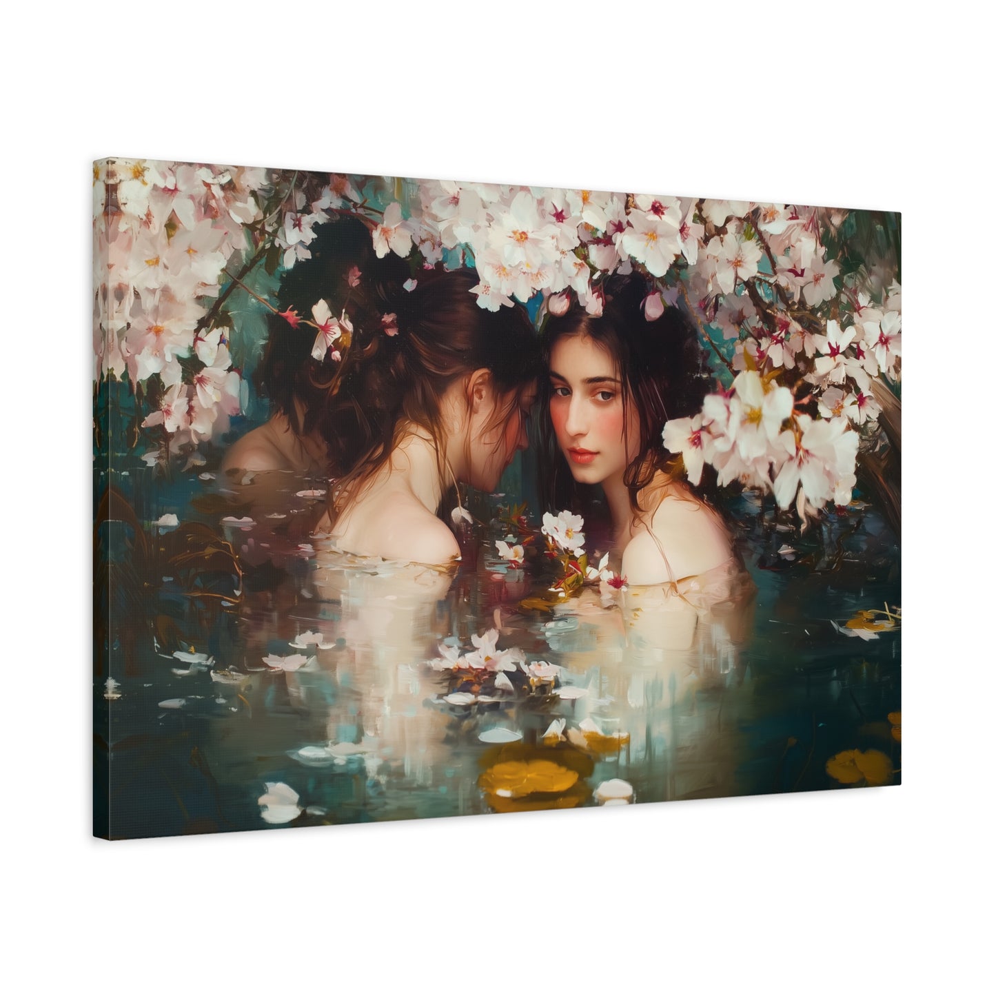 Quiet Pool Canvas Print