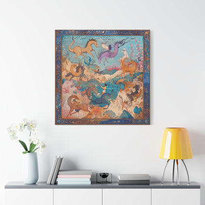 Cosmic Balance Canvas Print