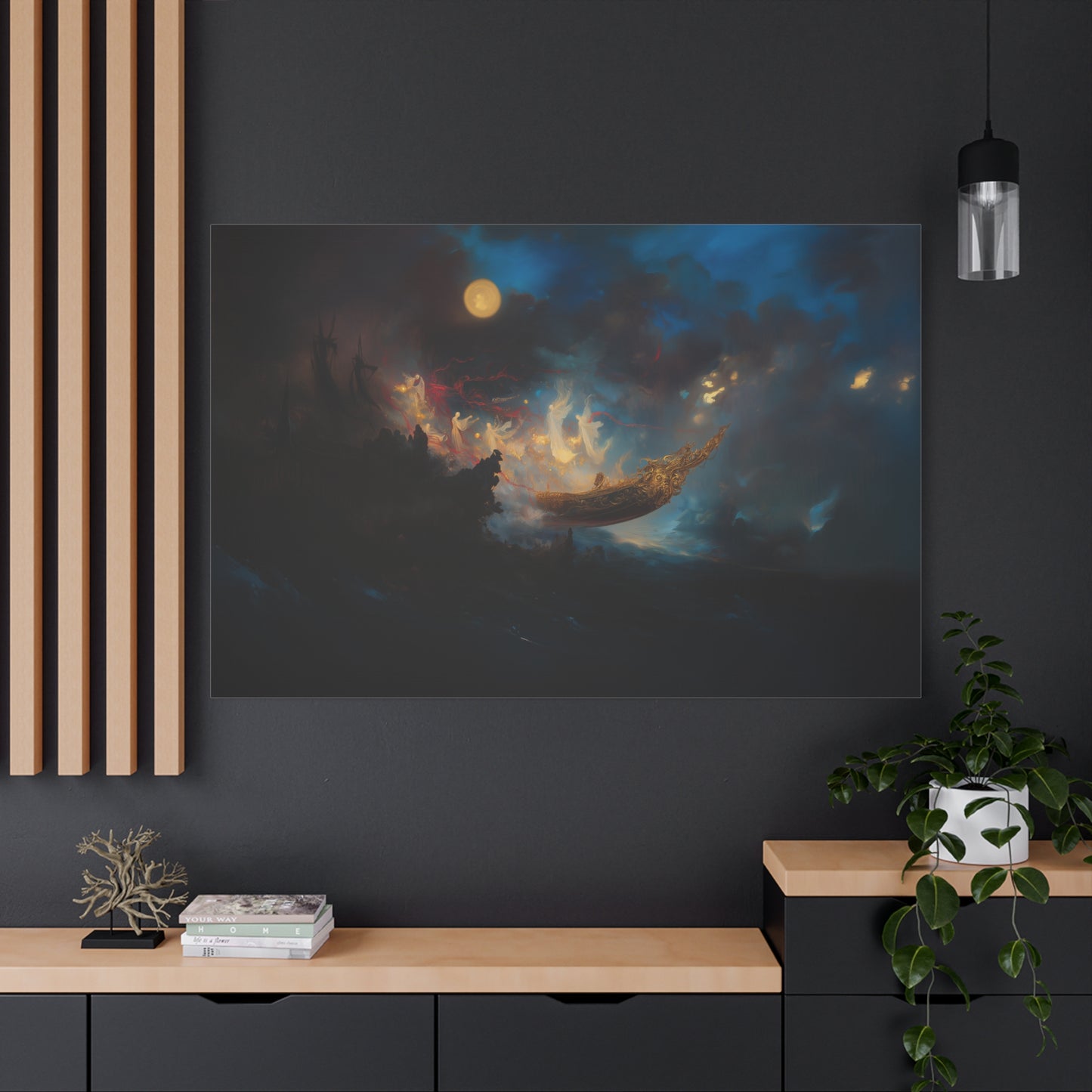 Eldritch Voyage Canvas Print