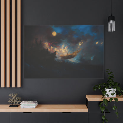 Moonlit Reverie Canvas Print