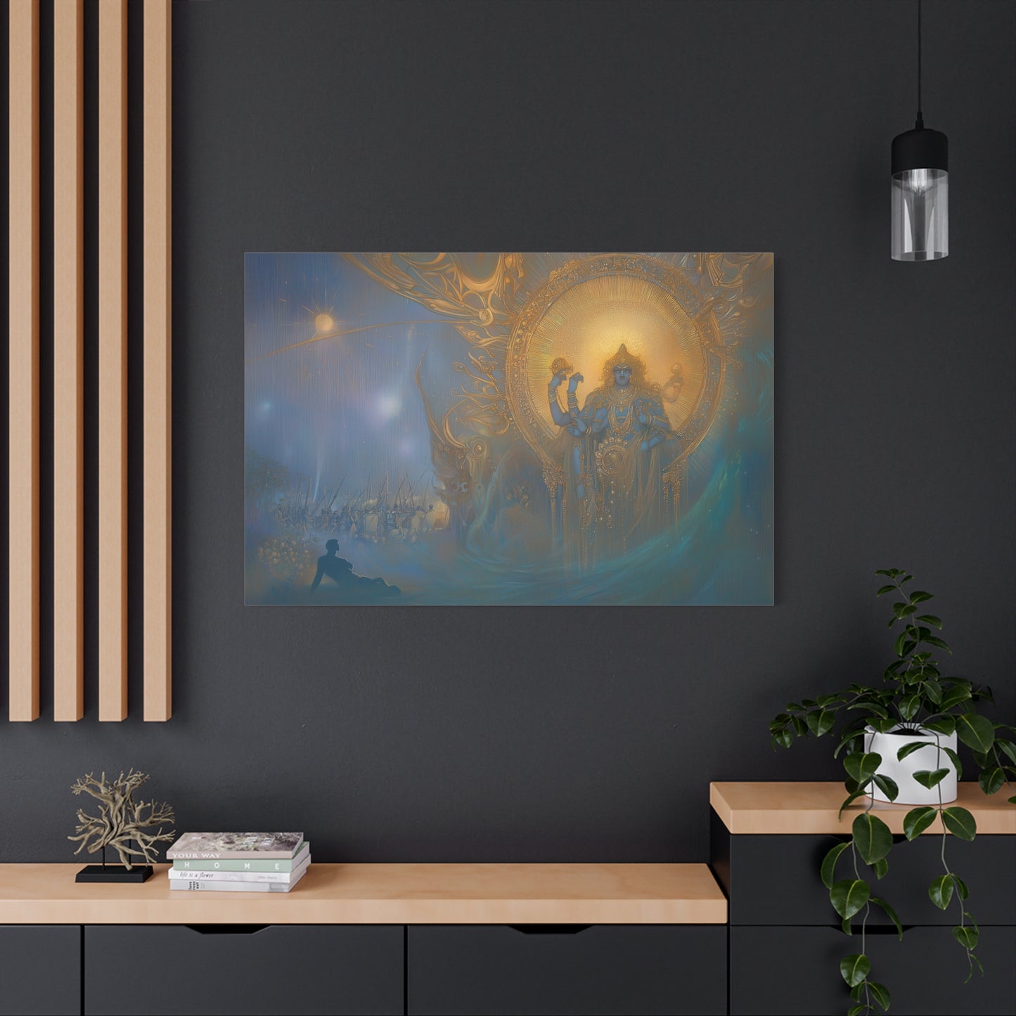 The Balance Keeper Canvas Print