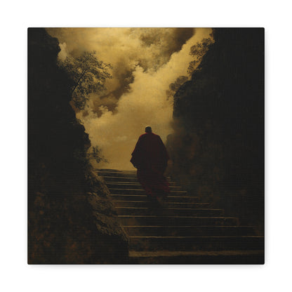 Path of Shadows Canvas Print