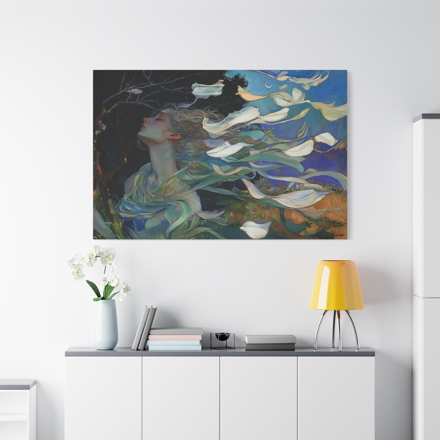 Silent Flight Canvas Print