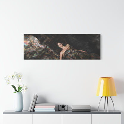 Silent Cascade Canvas Print