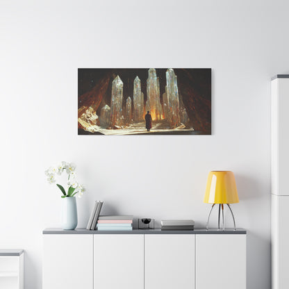 Shards of Starlight Canvas Print