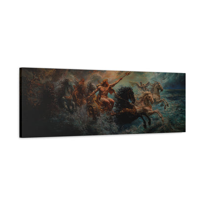 Rapture of Waves Canvas Print