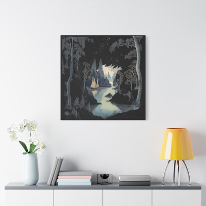 A Distant Haven Canvas Print