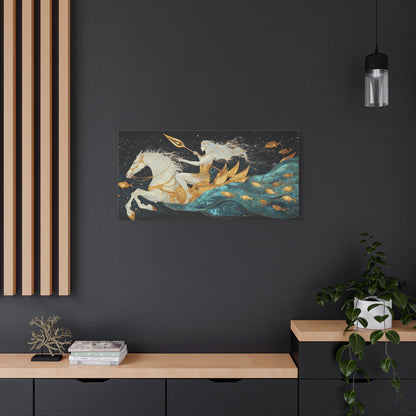 The Starry Tide Canvas Print