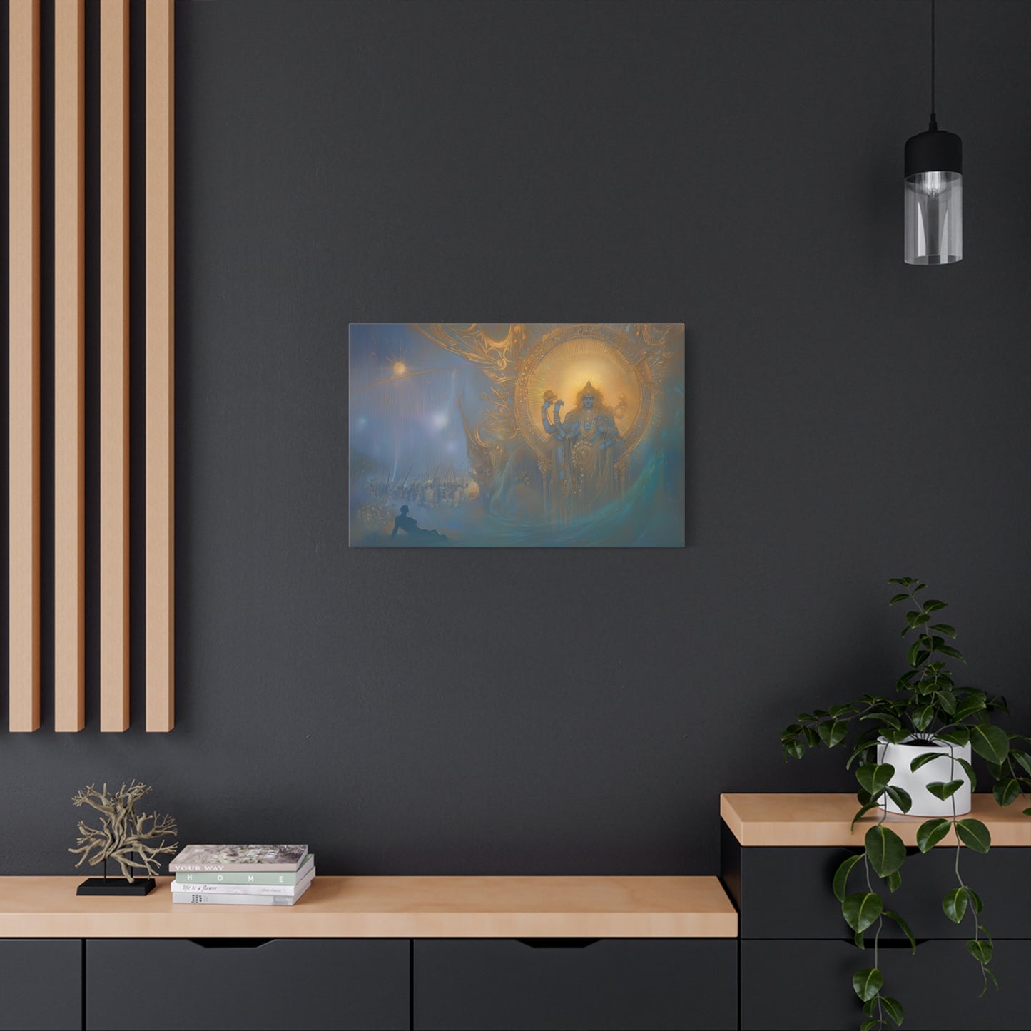 The Balance Keeper Canvas Print