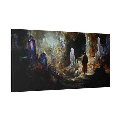 Path of Luminescence Canvas Print