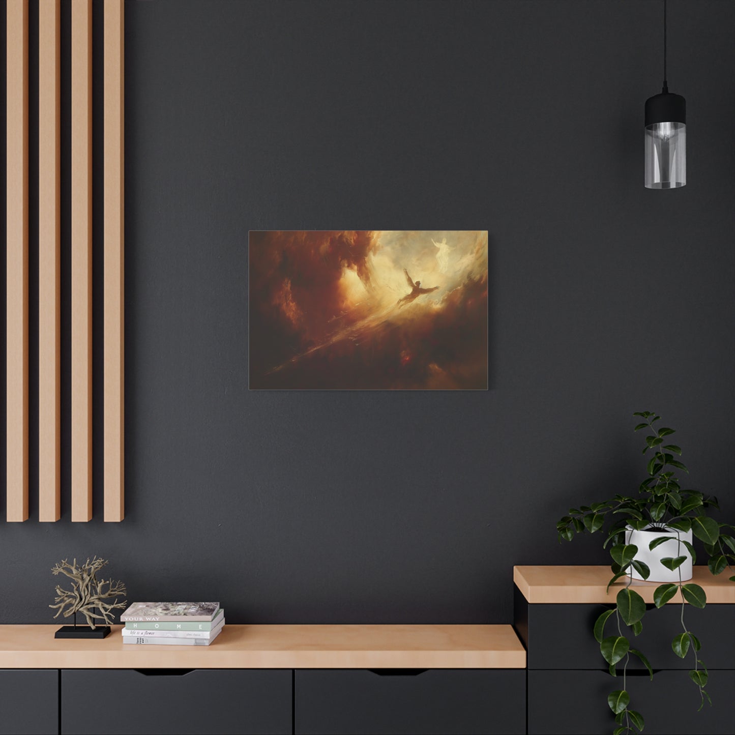 Flight of the Valar Canvas Print