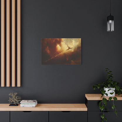 Flight of the Valar Canvas Print