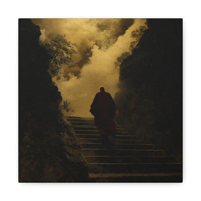 Path of Shadows Canvas Print