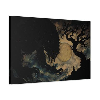 Shadow's Lament Canvas Print