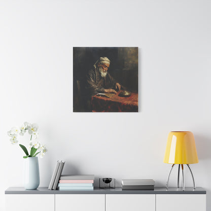 The Elder's Enigma Canvas Print