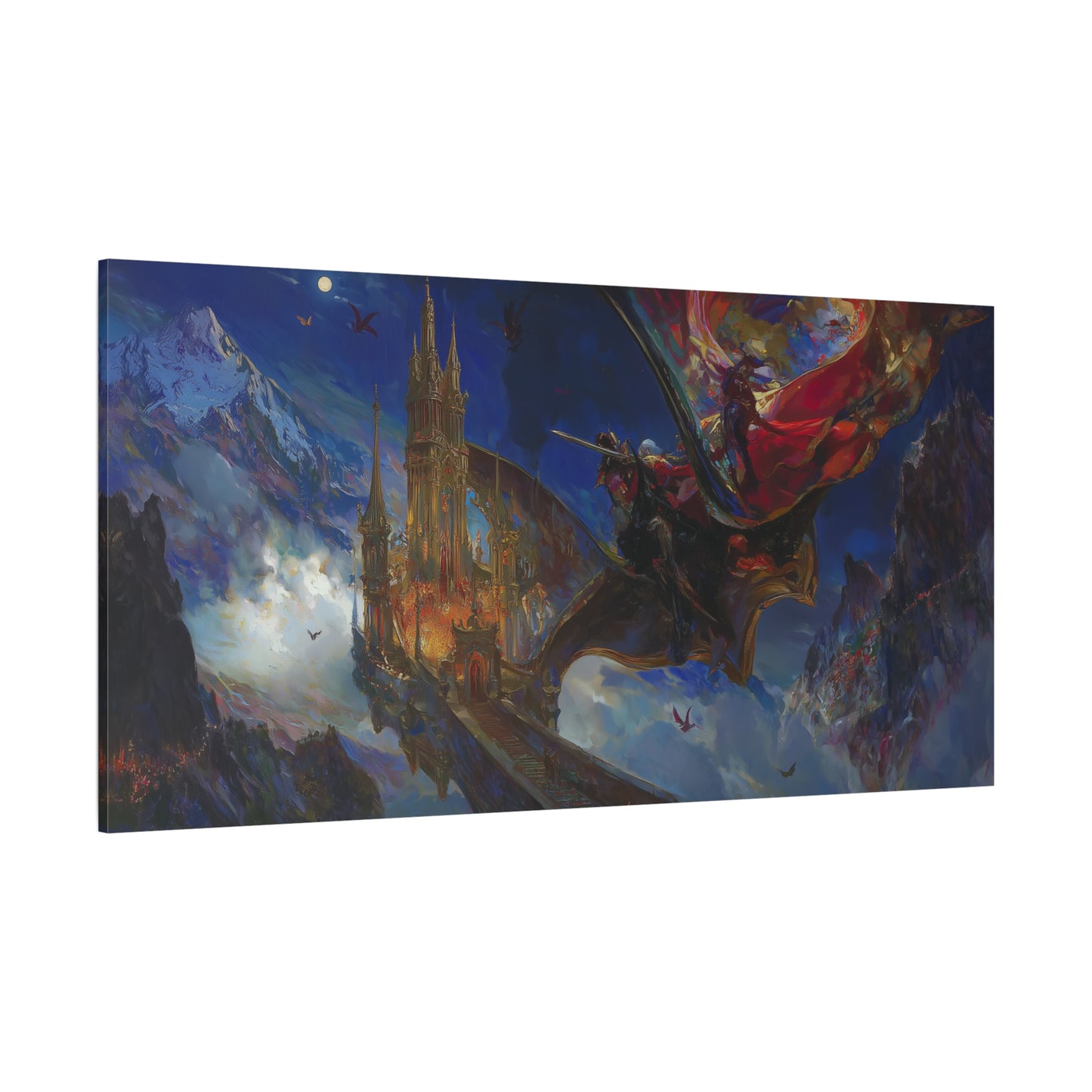 Night’s Majesty Canvas Print