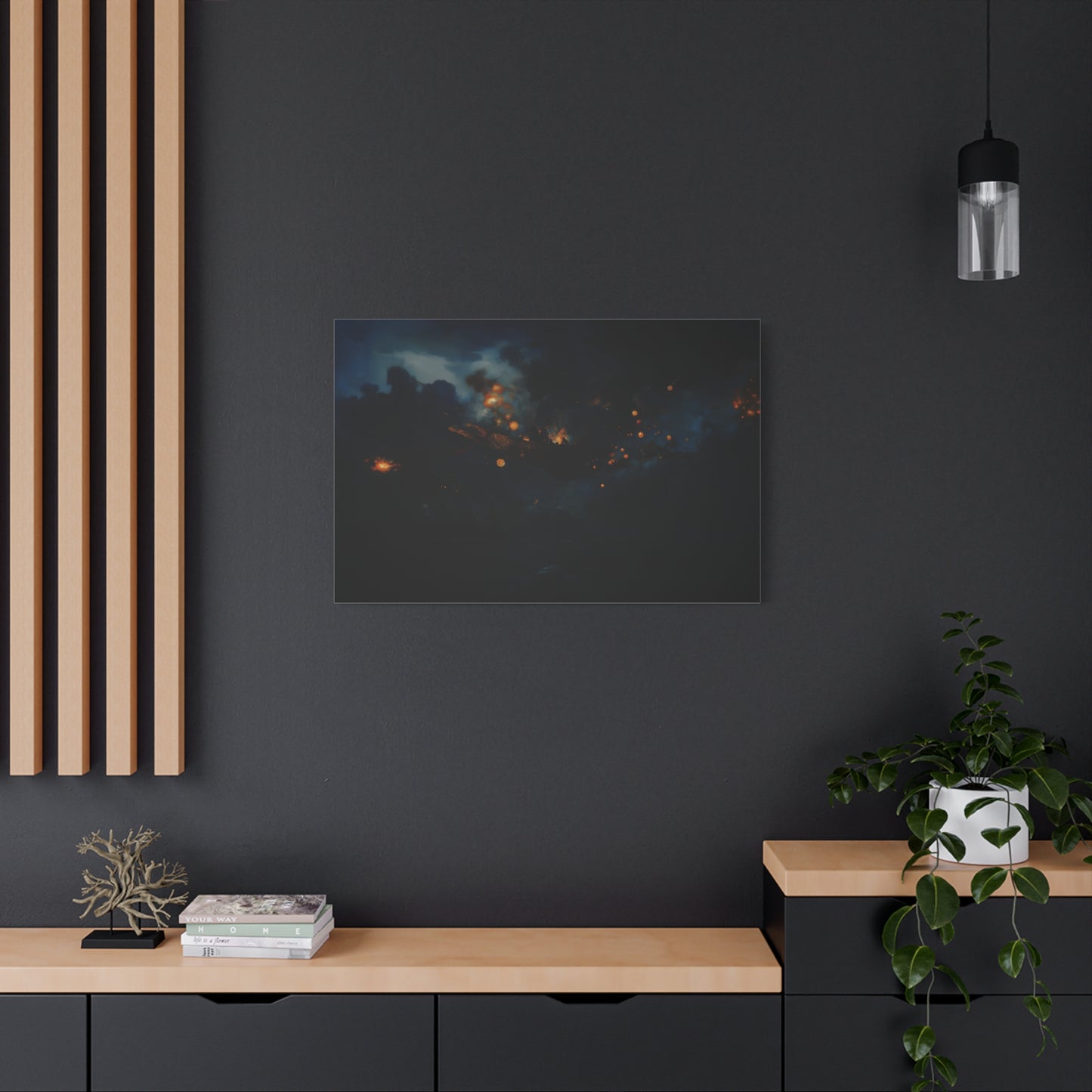 Midnight Gale Canvas Print