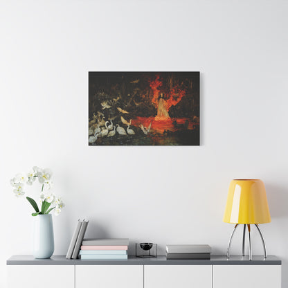 Nature's Veil Canvas Print