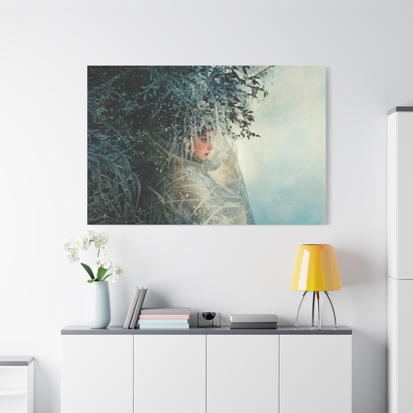 Cold Silence Canvas Print