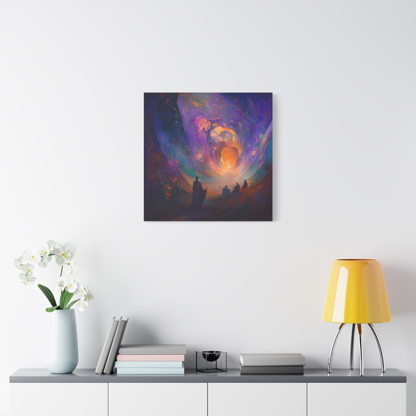 Balance in the Abyss Canvas Print