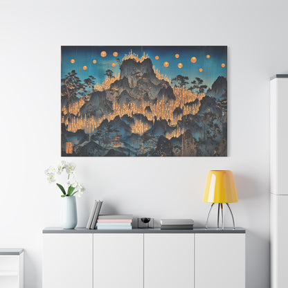 Lanterns of Twilight Canvas Print