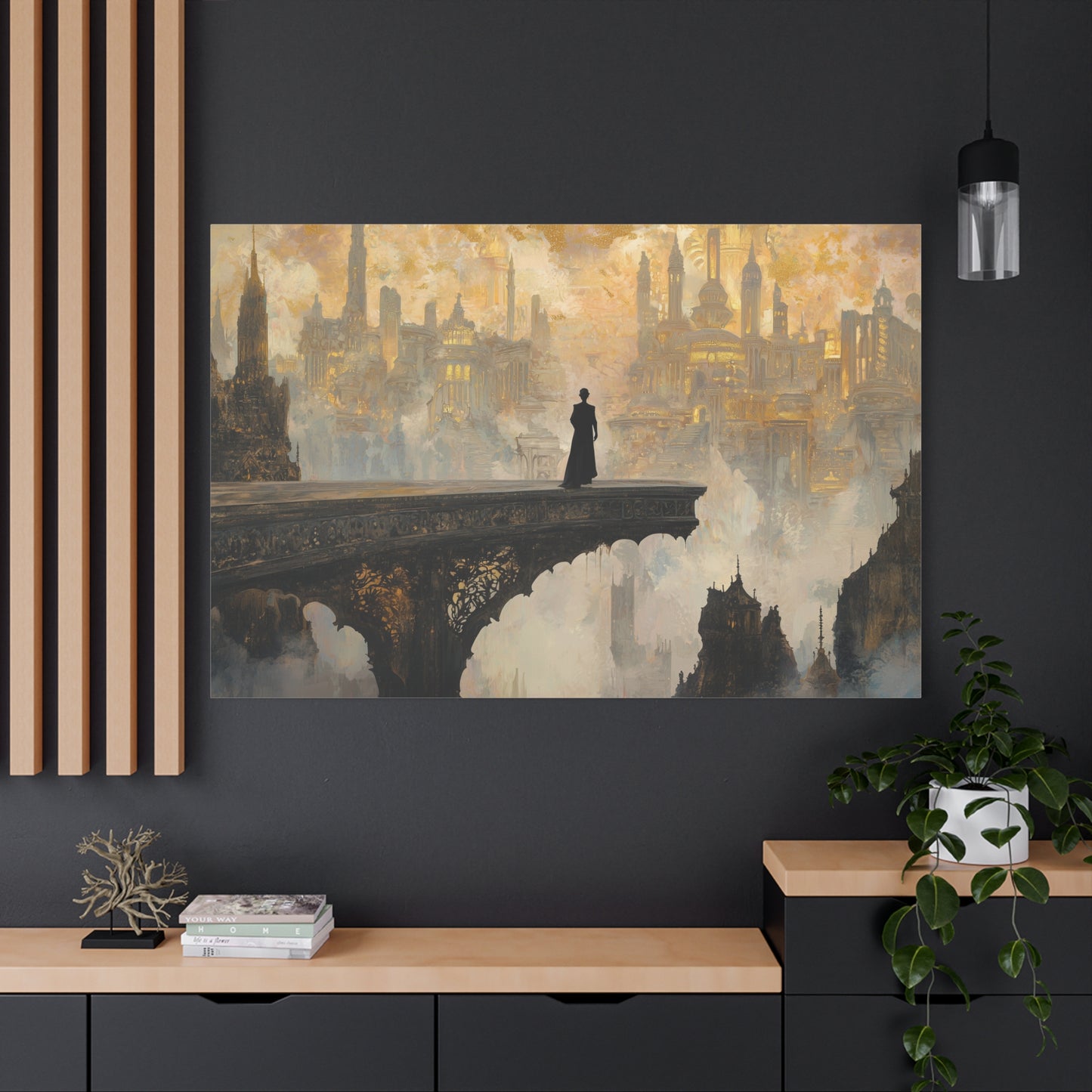 The Golden City Canvas Print