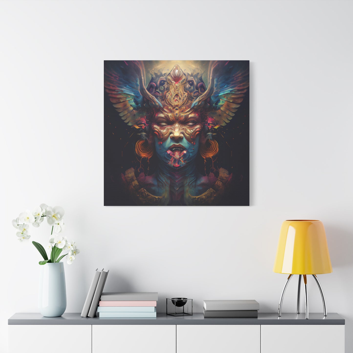 The Unseen Face Canvas Print