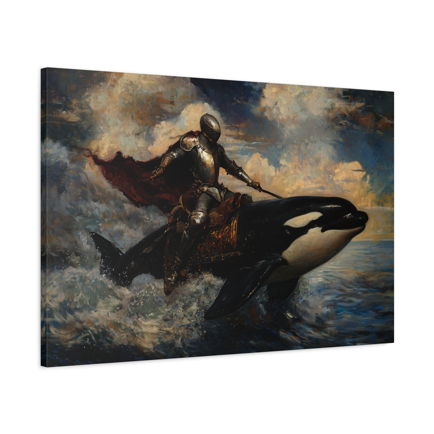 Ocean’s Valor Canvas Print