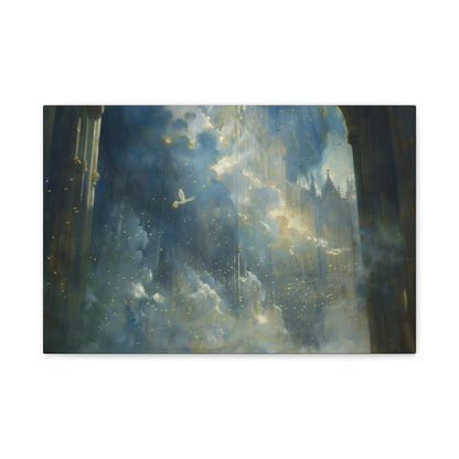 Aetherial Citadel Canvas Print