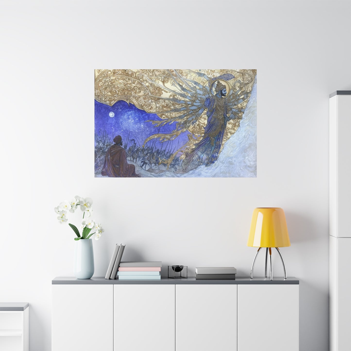 Legend of the Star-King Canvas Print