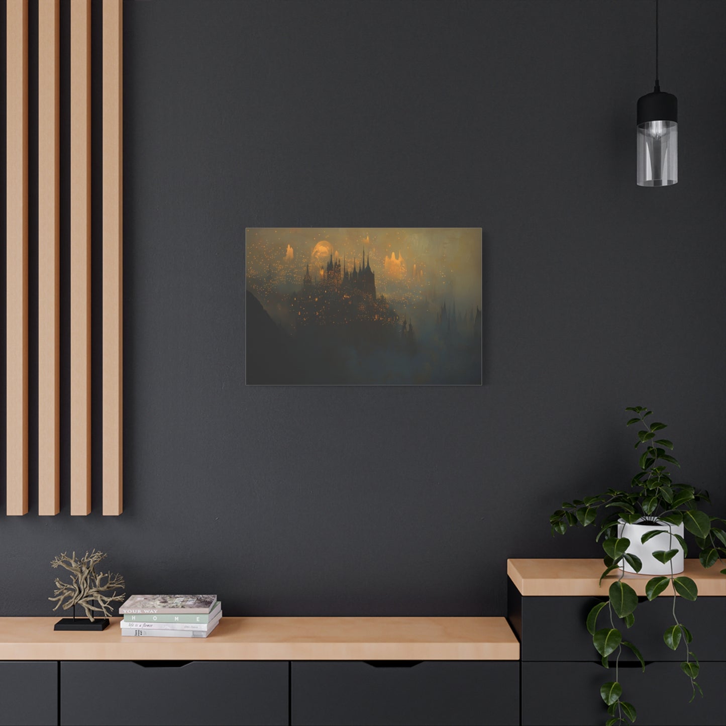 The Night Awakes Canvas Print