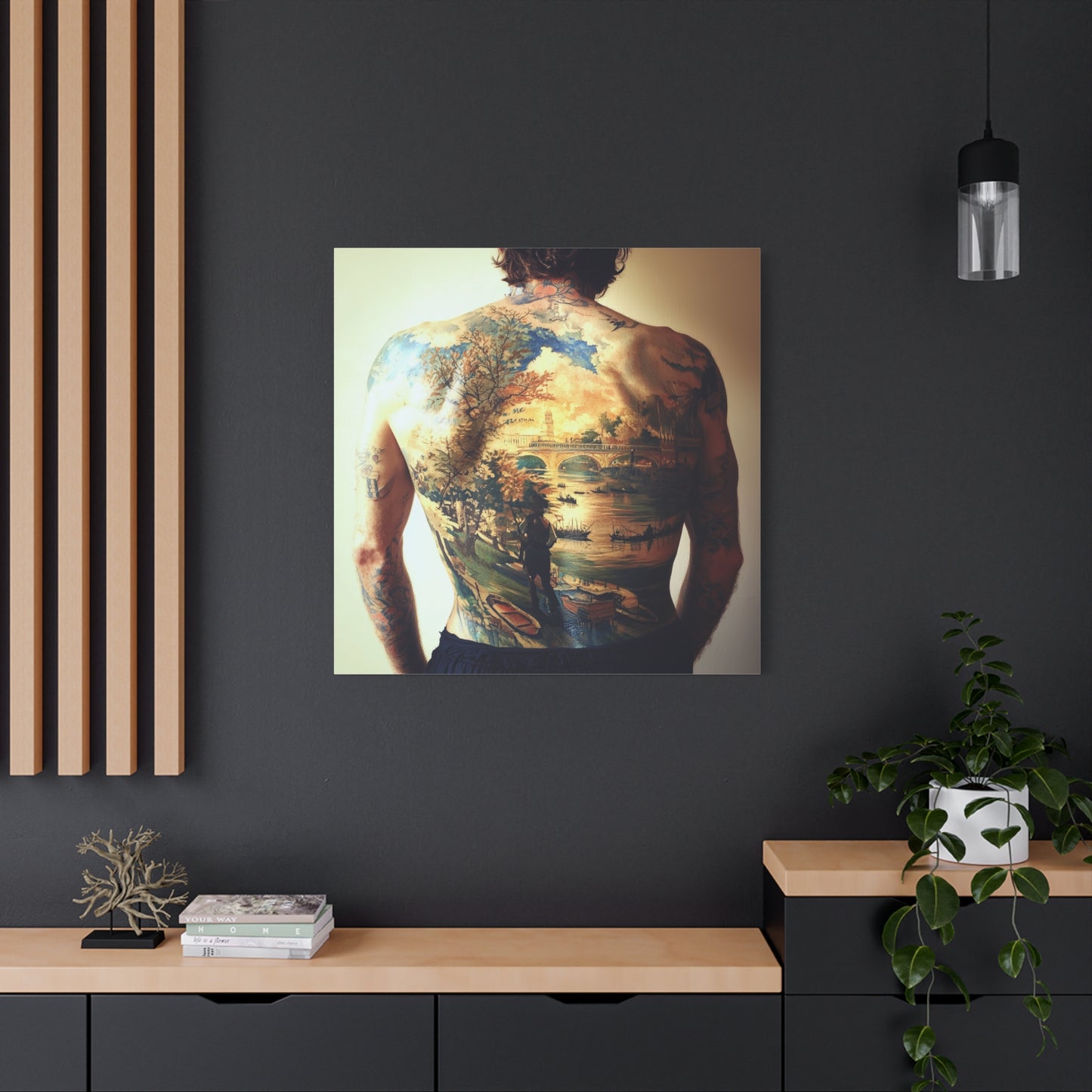 Inked Reverie Canvas Print