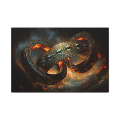 The Cosmic Gaze Canvas Print