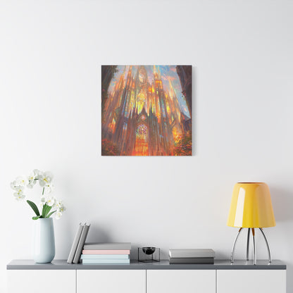 Rising Glory Canvas Print