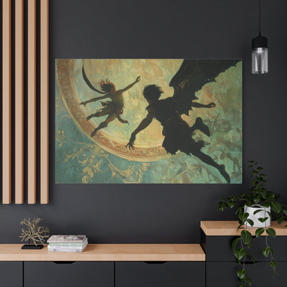 The Dance of Shadows Canvas Print