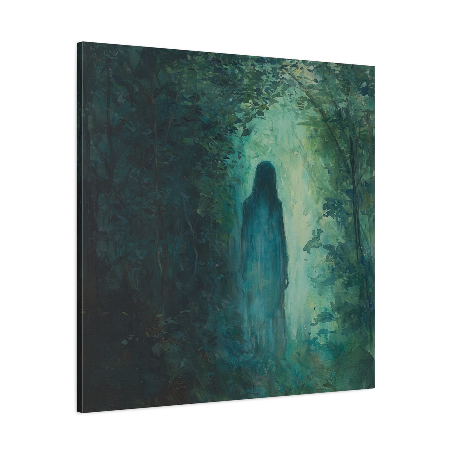 The Haunting Veil Canvas Print