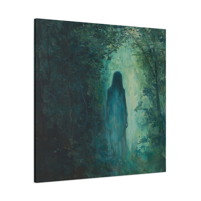 The Haunting Veil Canvas Print