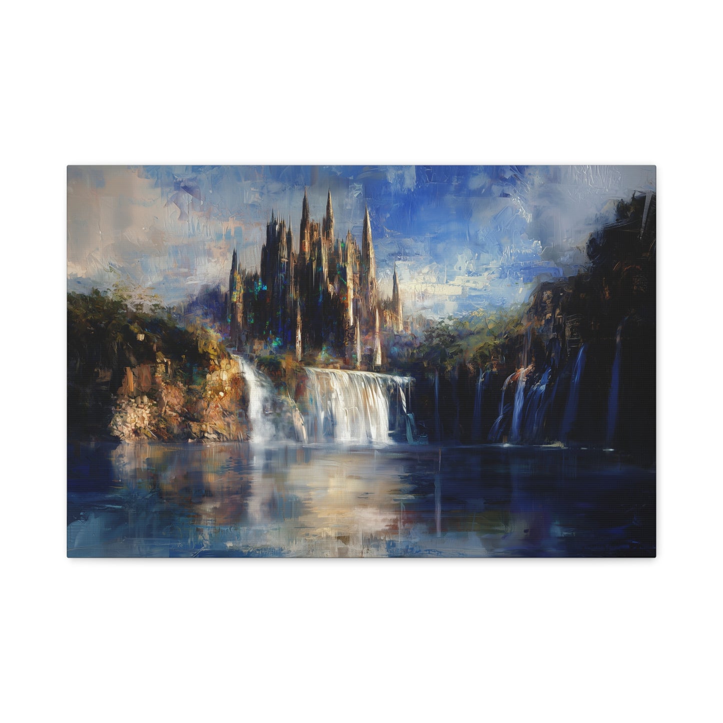 Waterfall's Hymn Canvas Print