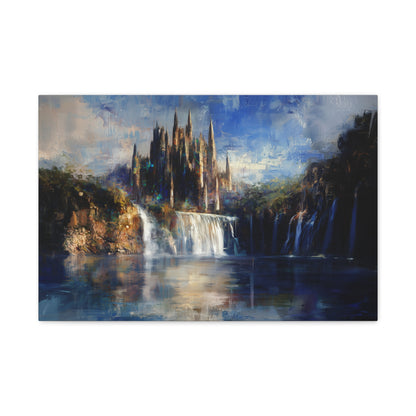 Waterfall's Hymn Canvas Print