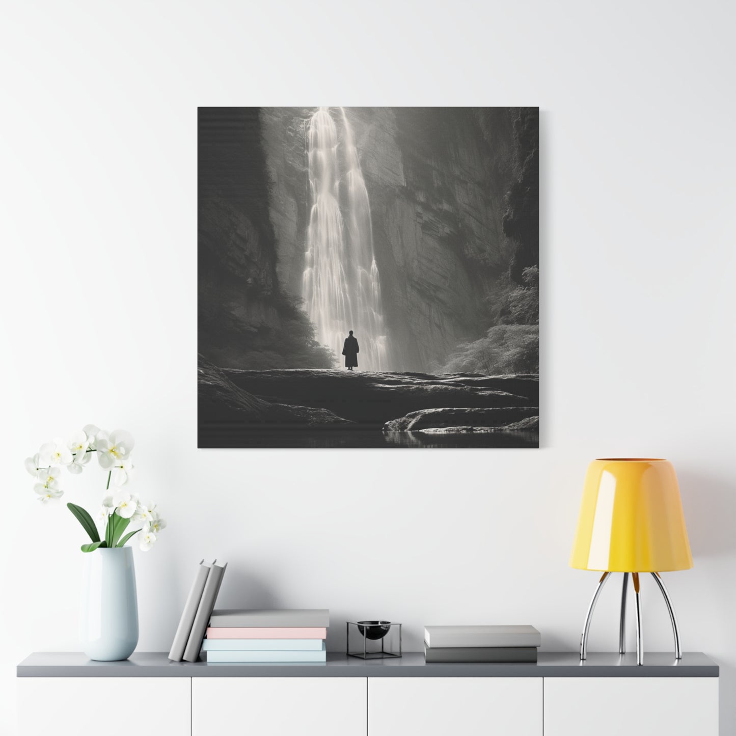 The Silent Fall Canvas Print