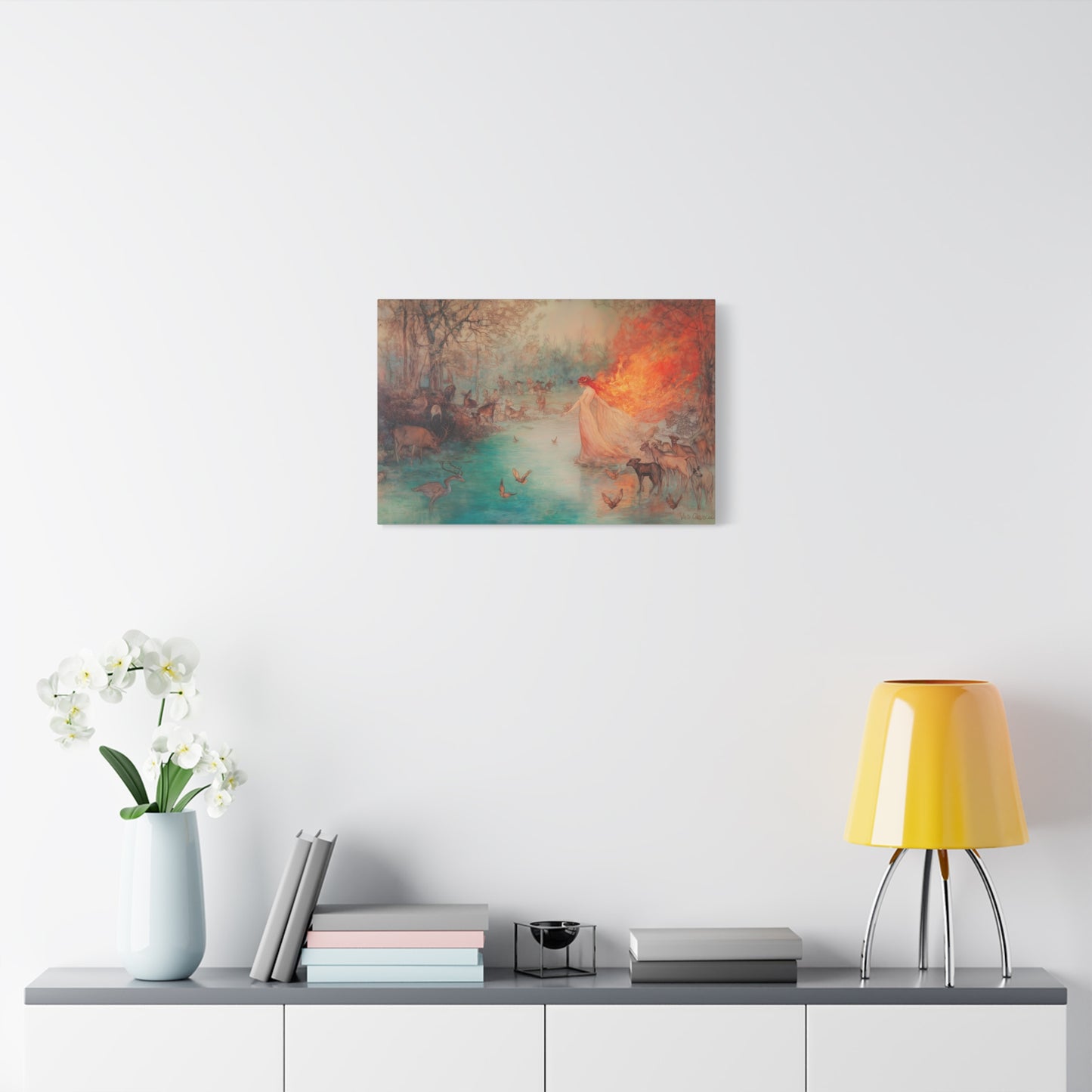 The Dreaming Forest Canvas Print