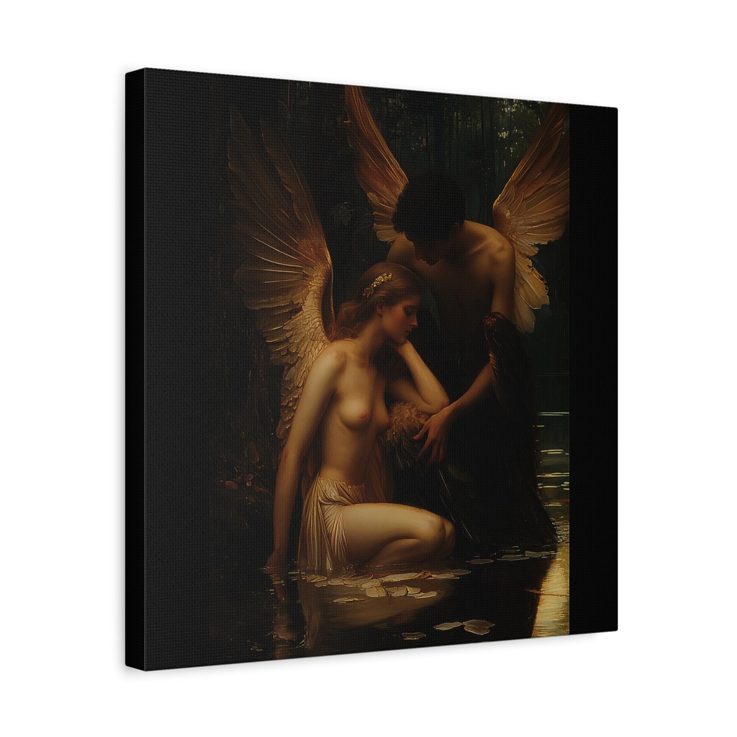 Twilight Embrace Canvas Print