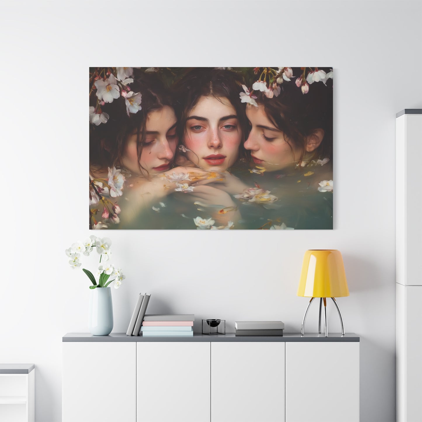 Whispering Blossoms Canvas Print