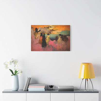 Moonlit Reverie Canvas Print