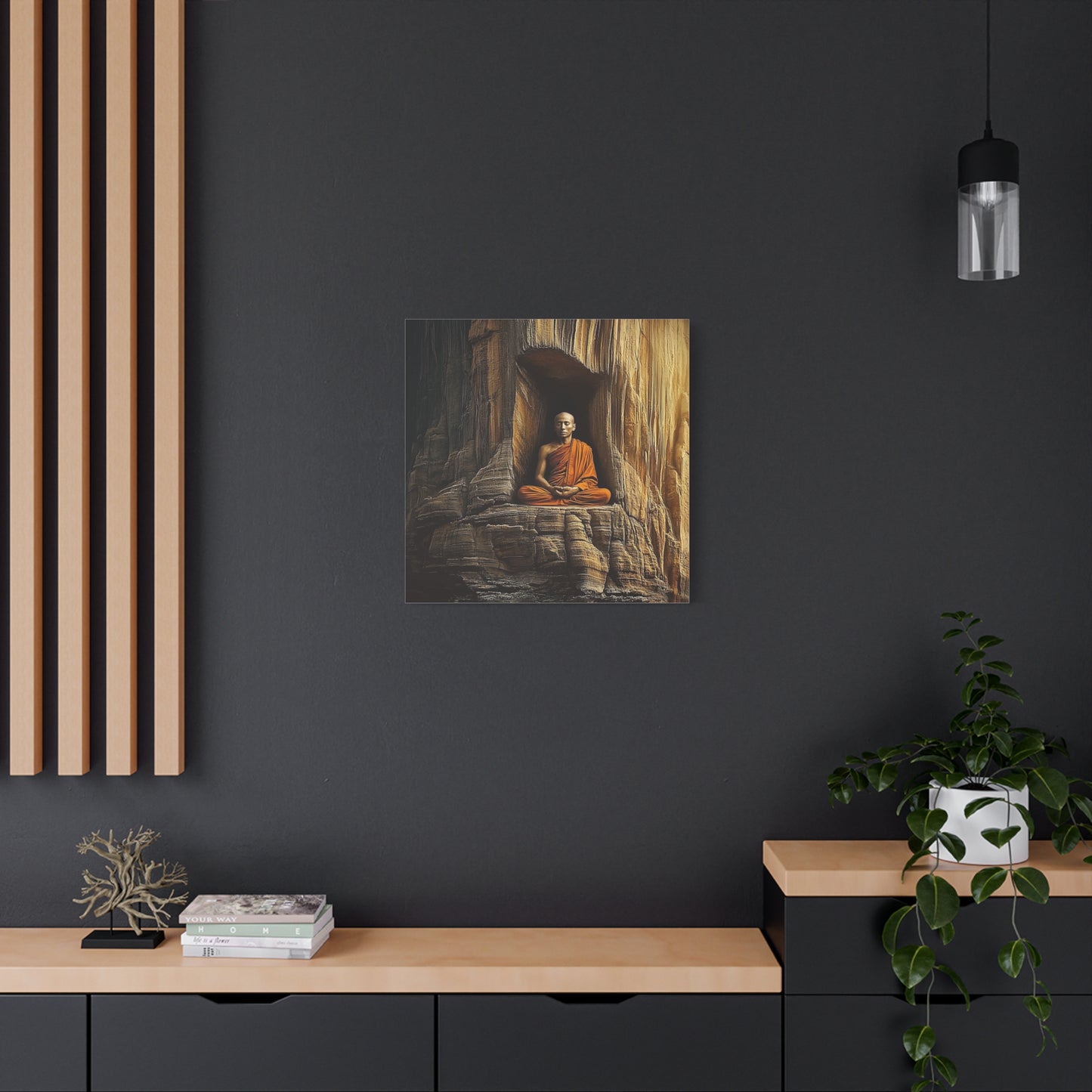 Meditation of Eldar Canvas Print