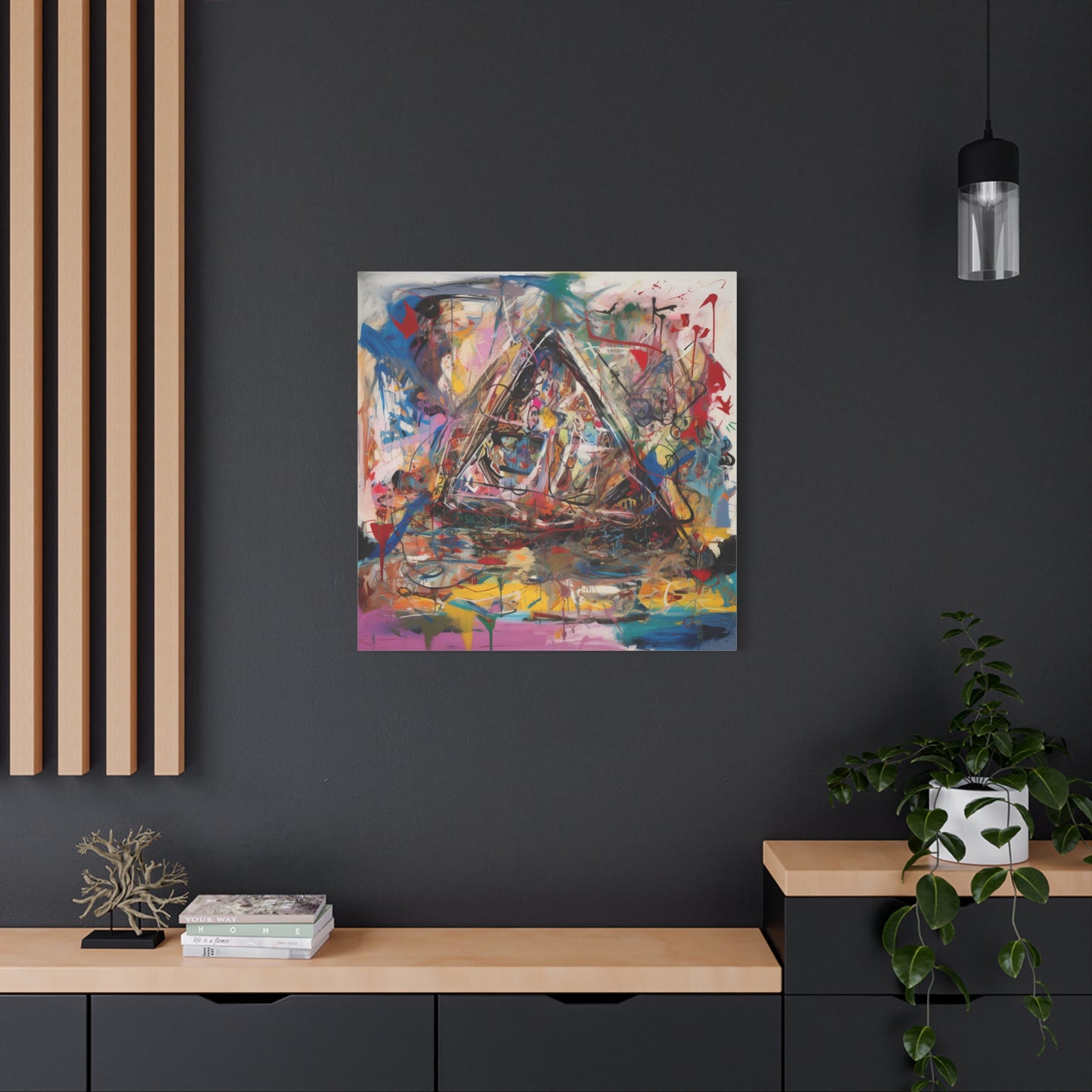 The Balancing Act Canvas Print